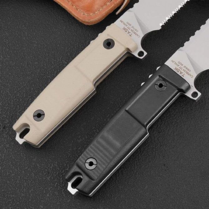 11'' New CNC N690 Steels Blade G10 Handle Camping Knife VTH33