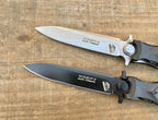 10" New Manual Folding Tool D2 Steel Blade G10 Handle Liner Lock Pocket Tool
