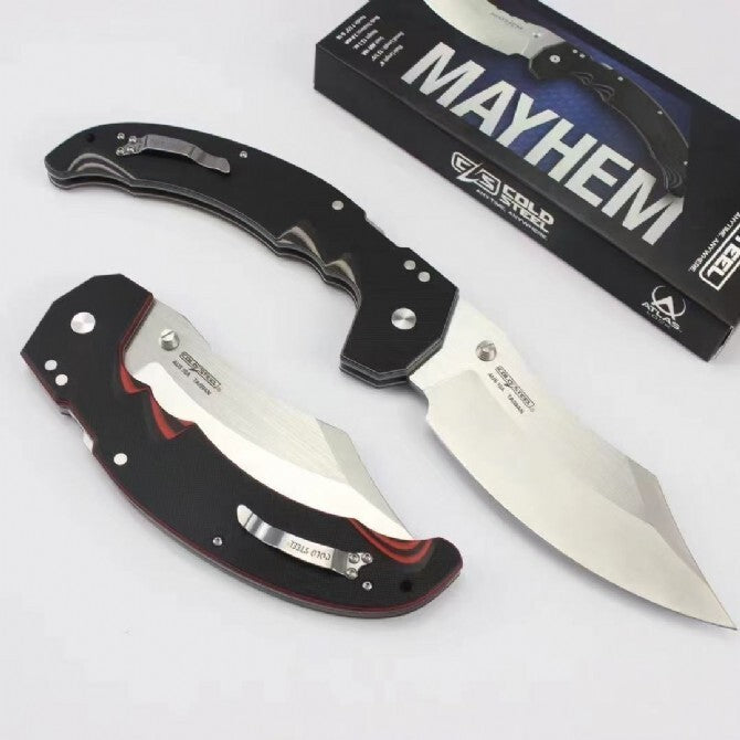New Folding Knife S35VN Blade Nylon Fiberglass Handle Knife DF06