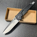 New N690 Blade Aluminum Handle Camping Pocket Folding EDC Knife VTF118