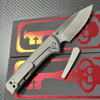 8'' New Folding Tool M390 Blade Full T4C Titanium Handle  Camping Tool VTF119