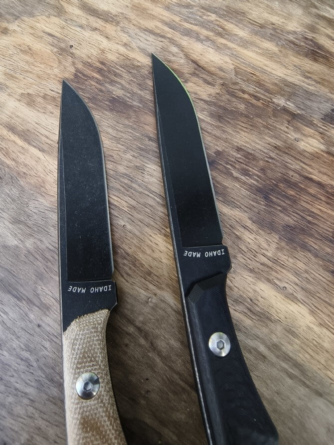 8'' New Stone Wash 12C27M Steel Blade camping Knife VTH01