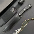 New Fixed Blade N690 Blade G10 Handle Camping Hiking Knife VTH17