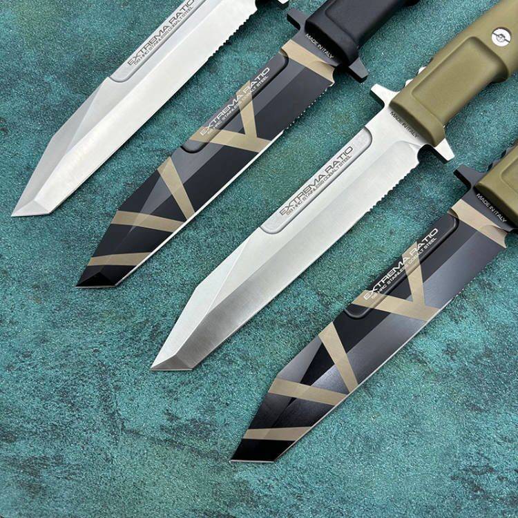 New A8 Steel Fixed Blade FORPRENE Handle Collection Knife VTH41