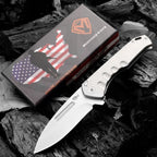 8.5''New Manual Folding Tool D2 Steel Blade All Steel Handle Folding Tool DF33