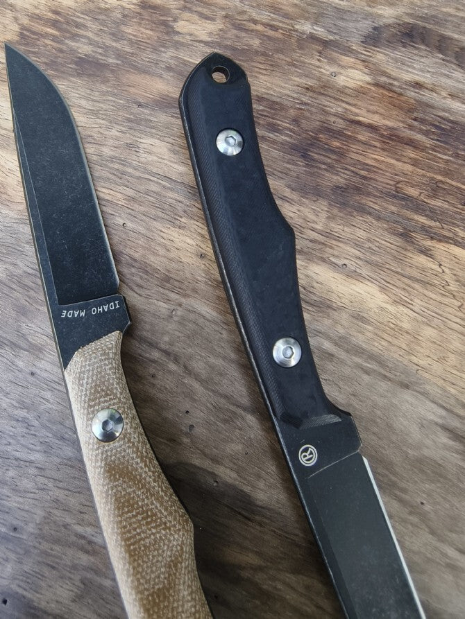 8'' New Stone Wash 12C27M Steel Blade camping Knife VTH01
