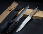 New Collection N690 Steel Fixed Blade FORPRENE Handle Camping OutdoorTool VTH98