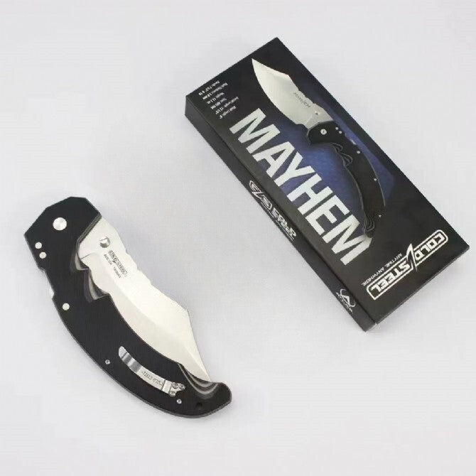 New Folding Knife S35VN Blade Nylon Fiberglass Handle Knife DF06