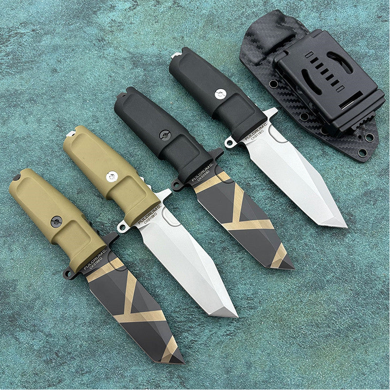 8.5'' New A8 Steels Blade Craton Handle Camping Knife VTH20