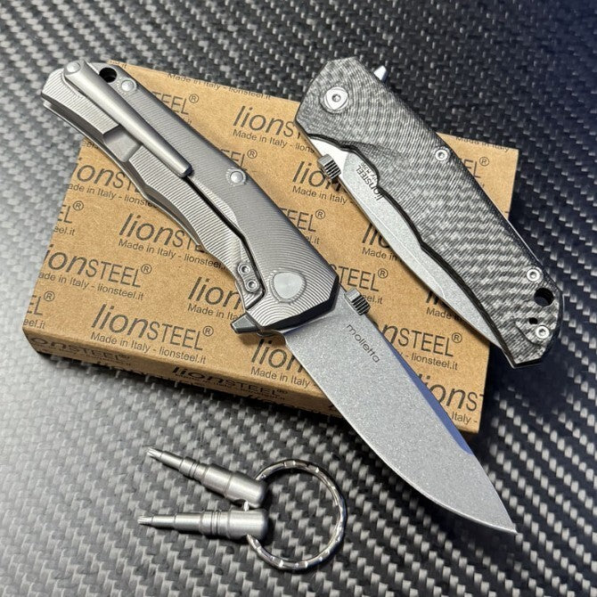 7'' New Folding Knife M390 Blade Pocket Camping Knife VTF117