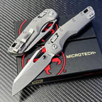 New Stone Wash M390 Steel Blade Full T4C Titanium Handle Pocket Survival Folding Tool VTF66T