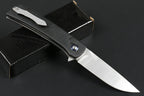 9'' New Fast Opening CNC D2 Blade G10 Handle Survival Pocket Folding Tools DF46