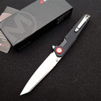 8'' New CNC Fast Opening 440B Steel Blade G10 Handle Camping Folding Tool VTF27