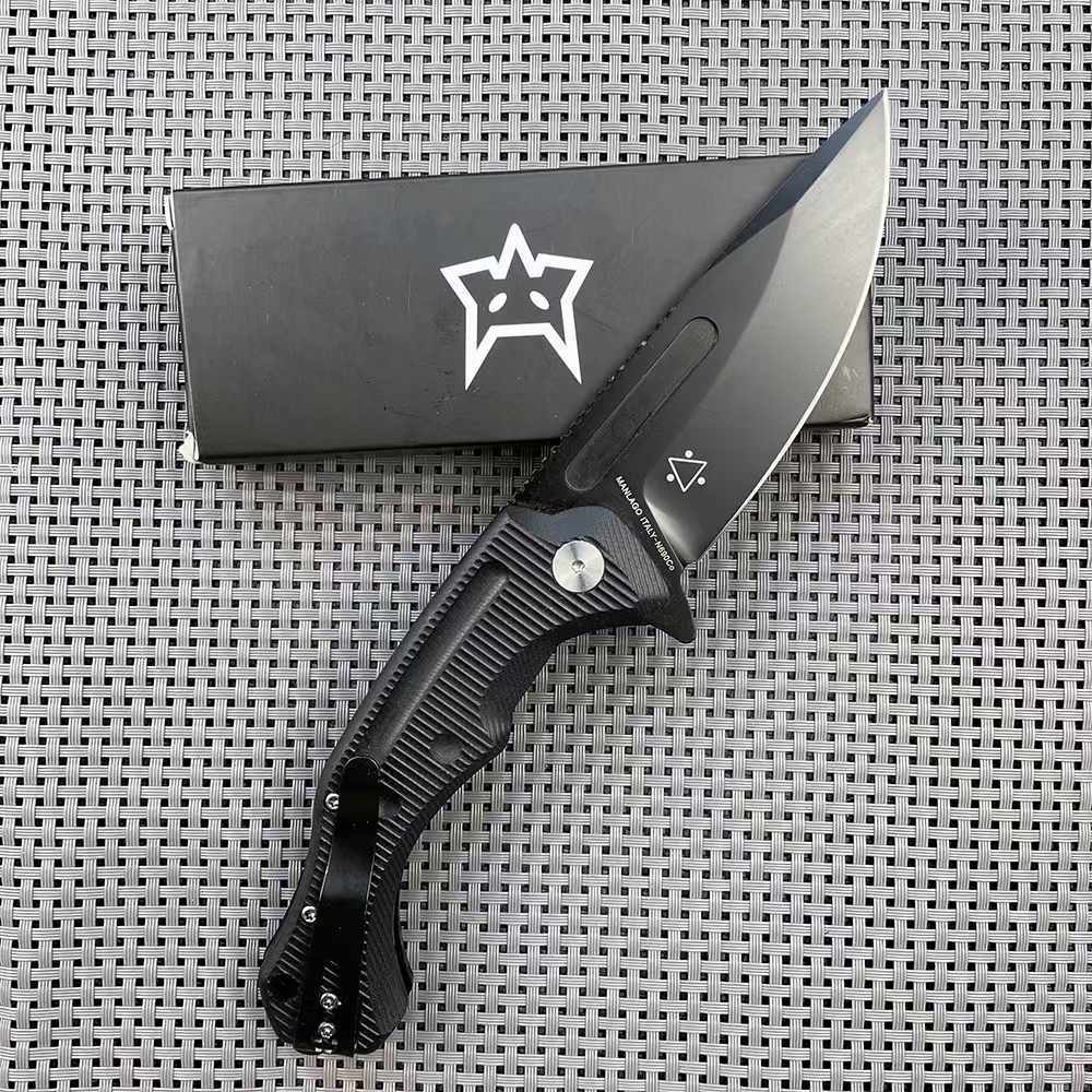 8.5'' New N690 Blade G10 Handle Folding Camping Knife VTF169