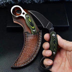 New Stone Wash D2 Fixed Blade G10 Handle Collection Claw EDC Tool C12