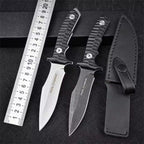 8'' New CNC D2 Blade Full Tang G10 Handle Sharp Tool VTH69