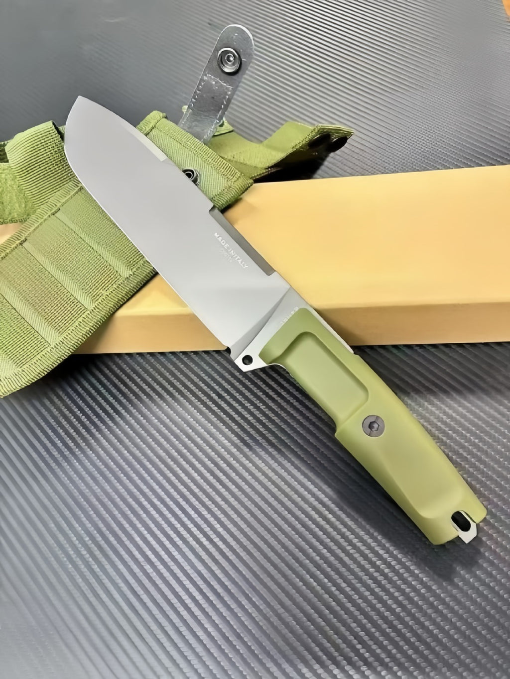 12'' New N690 Blade Craton Handle Full Tang camping survival Hunting Knife VTH18