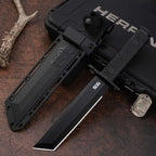 New AUS-8 Fixed Blade NylonGlassFiber Handle Collection Camping Tool VTH78