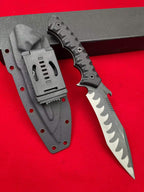 12'' New 9CR14MOV Steel Blade ABS Handle Camping Hunting Tool VTH49