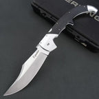 16" New Large S35VN Blade Survival Bowie G10 Handle BackLock Folding Tool VTF53