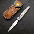 7'' New M390 Blade Full TC4 T4C Handle Camping Folding Tool VTF179