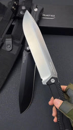 New Fixed Blade N690 Blade G10 Handle Camping Hiking Tool VTH17