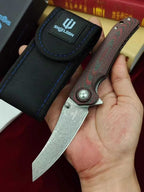 8.5'' New Folding Tool 9Cr18Markov Blade G10 Handle PocketTool VTF202
