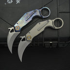 6.5'' New Manual Folding Tool 14C28N Sandvik Blade TC4 Handle Claw Tool C09