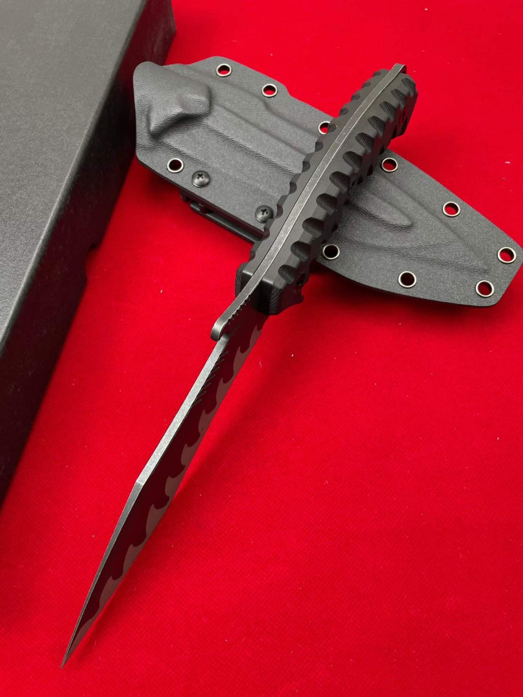 12'' New 9CR14MOV Steel Blade ABS Handle Camping Hunting Knife VTH49