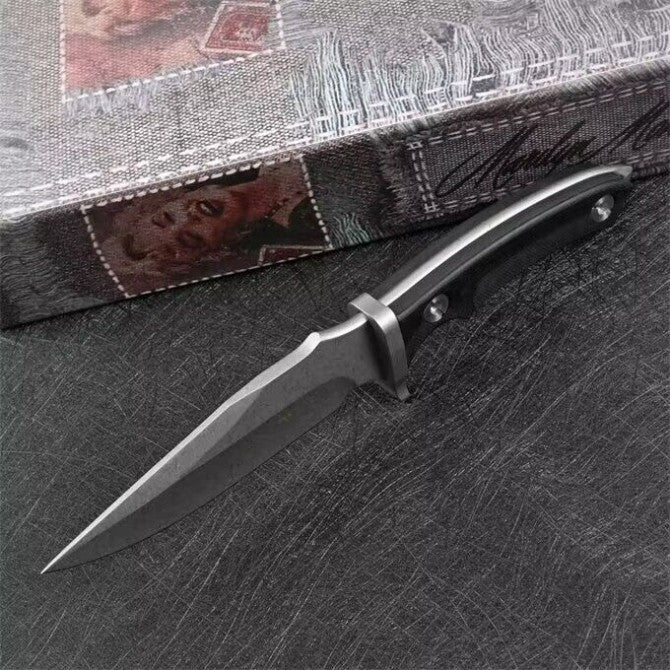 8'' New CNC D2 Blade Full Tang G10 Handle Sharp Knife VTH70