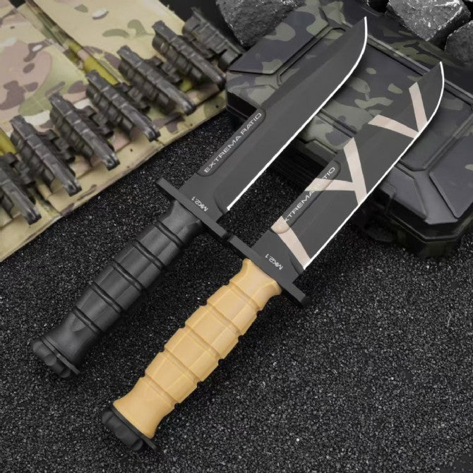 12'' New CNC N690 Steel Blade Nylon Handle Camping Knife VTH36N