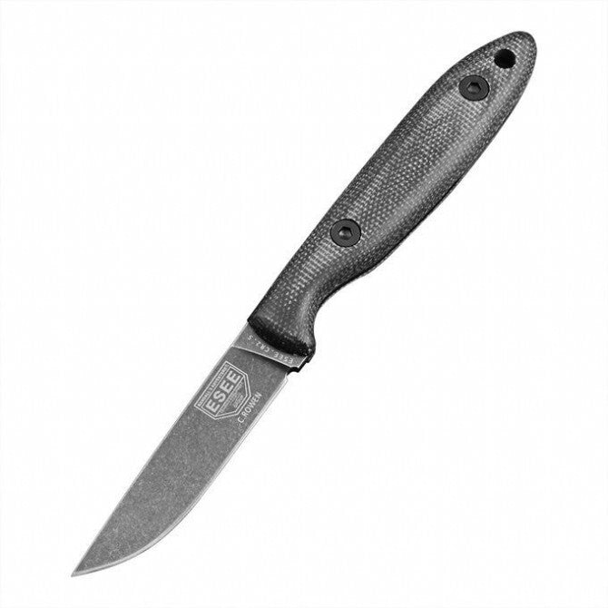 7'' New Stone Wash DC53 Fixed Blade Flax Handle camping Knife VTH54
