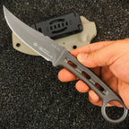 New Fixde Blade AUS-10 Steel Blade Full Tang Survival Hunting EDC Tool VTH23