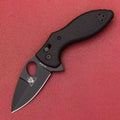 8'' New Fast Opening AUS-8A Blade Nylon Fiber Handle Camping Folding Knife 2490