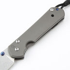 New CNC D2 Blade Sebenza 21 Style Full T4C Titanium Handle Pocket Camping Folding Tool DF187