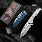 8.5''New Manual Folding Tool D2 Steel Blade All Steel Handle Folding Tool DF33