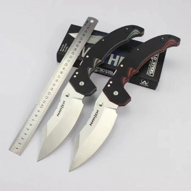 New Folding Knife S35VN Blade Nylon Fiberglass Handle Knife DF06