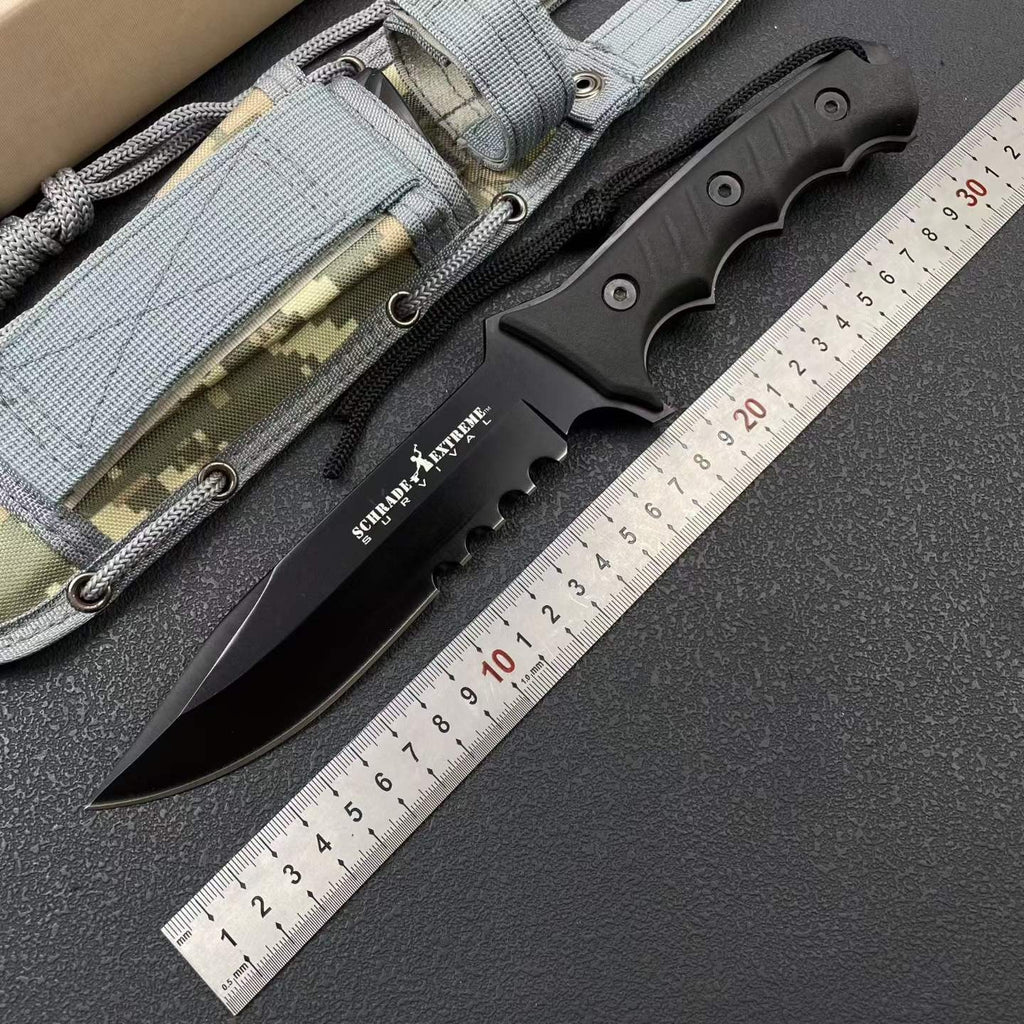 12'' New 9Cr15MoV Steels ABS handle camping Hunting Knife VTH87