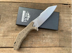 9"New Manual Folding Tool D2 Blade G10 Handle Pocket Folding Tool DF54