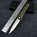 8'' New G10 Handle M390 Steel Blade Pocket Camping Folding Knife VTF21