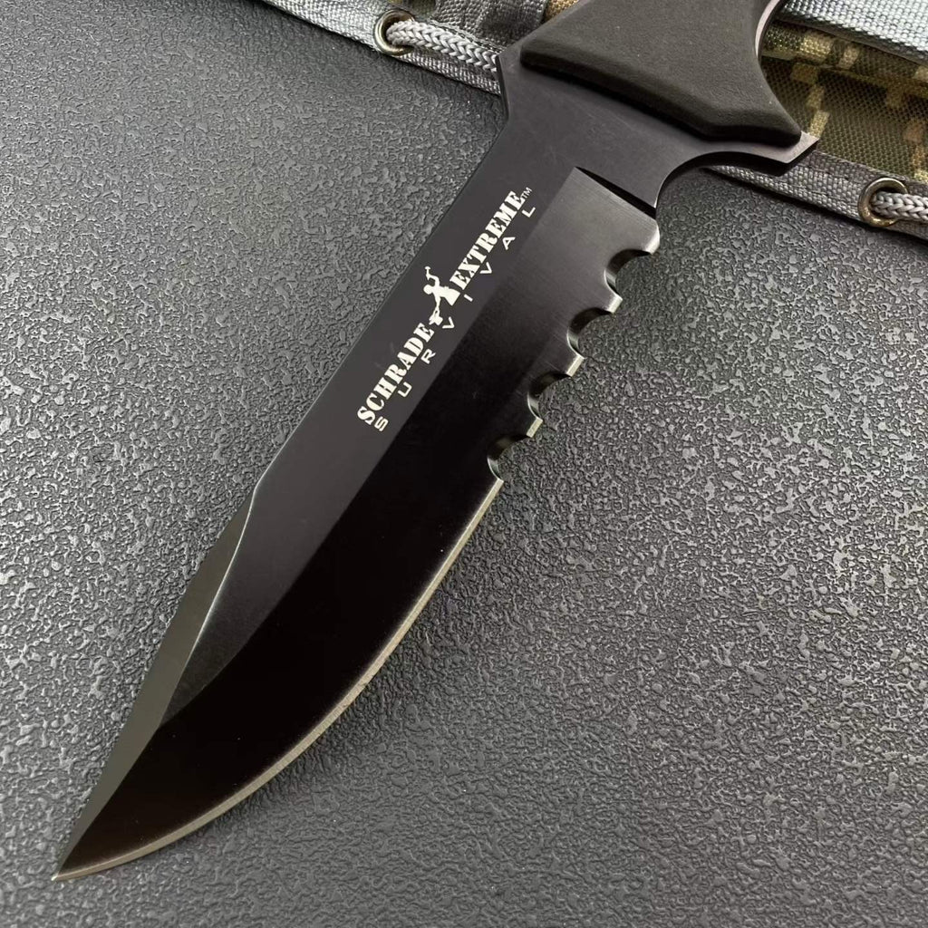 12'' New 9Cr15MoV Steels ABS handle camping Hunting Knife VTH87