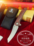 8.5'' New Folding Knife 9Cr18Markov Blade G10 Handle PocketKnife VTF202