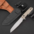 11'' New CNC N690 Steels Blade G10 Handle Camping Knife VTH33