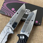 8'' New Fast Opening G10 Handle ZDP189 Steels Blade Pocket Folding Tool VTF109