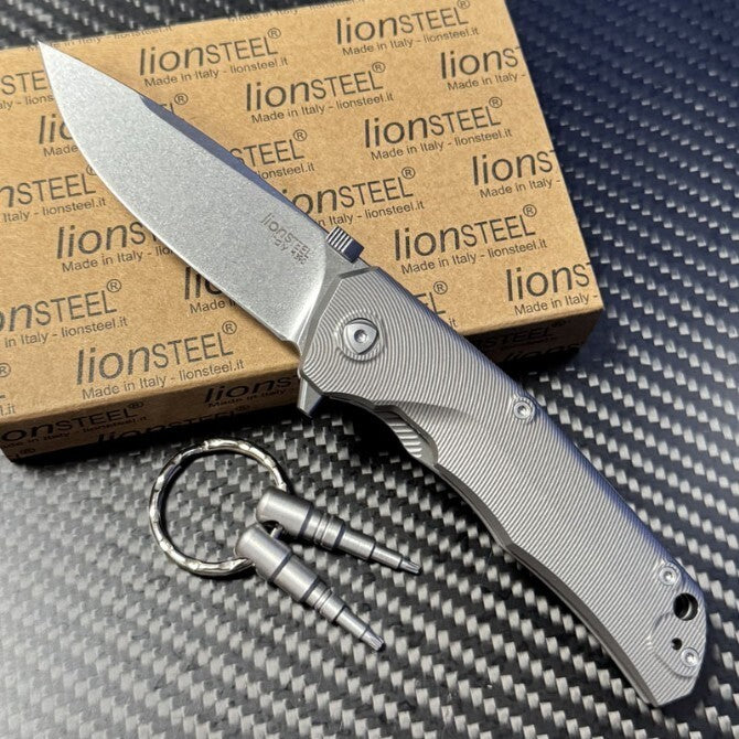 7'' New Folding Knife M390 Blade Pocket Camping Knife VTF117