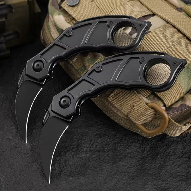 New Manual Folding Knife 14C28N Steel Sandvik Blade Full T4C Titanium Handle Pocket Camping Claw C07