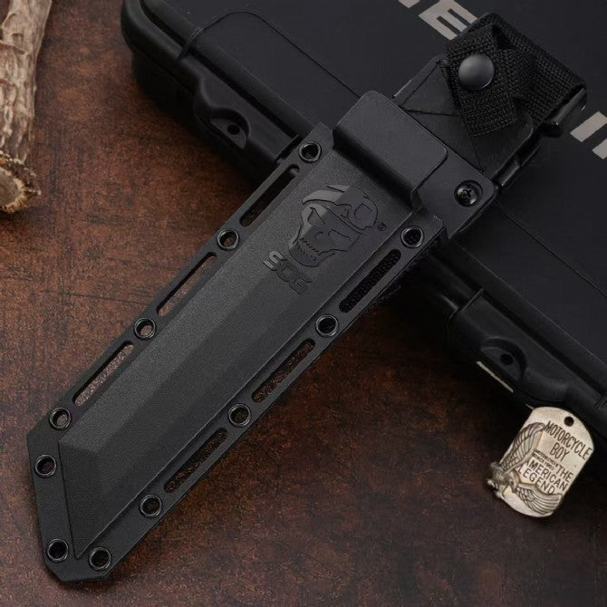 New AUS-8 Fixed Blade NylonGlassFiber Handle Collection Camping Knife VTH78