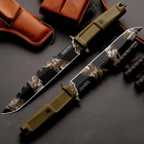 13'' New Forprene Handle N690 Blade Camping Knife VTH10S