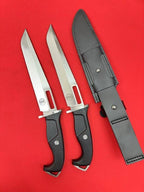 13'' New Collection Tool N690 Fixed Blade FORPRENE Handle Full Tang Tool VTH47