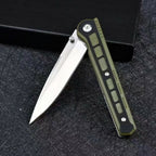8'' New G10 Handle M390 Steel Blade Pocket Camping Folding Tool VTF21